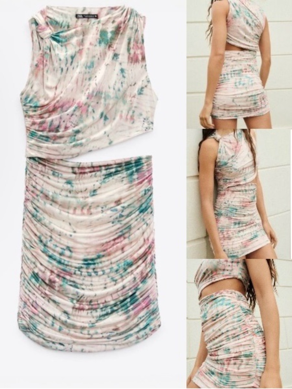 NEW! Zara Cut Out Mini Dress